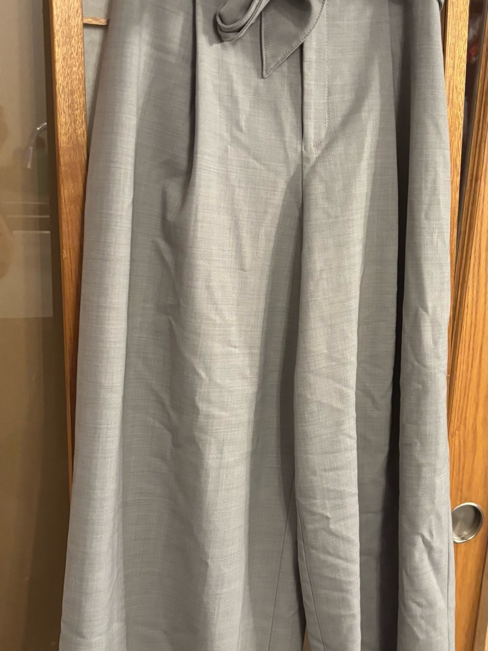 Pantalon Large Gris Ceinture Club Monaco - Taille 4